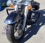 Mutazu Bagger Devil Custom Crash Bar Engine Guard for Harley Touring Models 97-up