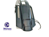 Mutazu No cut out CVO 4" Extended LED Rear Fender w/ Saddlebags Combo Set for 1993-2008 Harley Touring