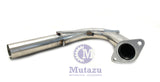 Mutazu Aggressive Axle-Back Exhaust Muffler for 1999-2005 Mazda Miata NB T-304:A