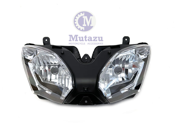 Mutazu Premium Headlight Assembly For 2017-2020 Kawasaki Ninja 650 EX650