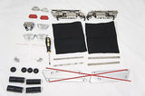Hard Saddlebags Hardware Kit for 94-13 Touring (no cover plates)
