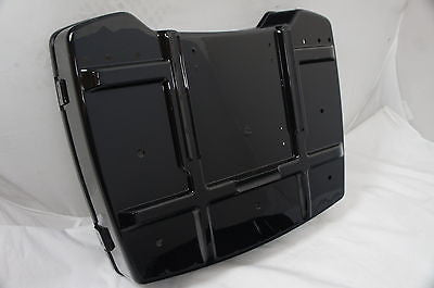 Vivid Black Razor Base ONLY Harley HD Tour Pak Trunk Pack