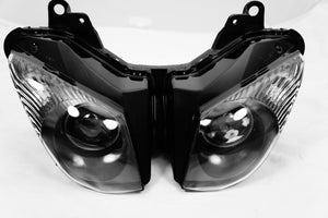 Premium Headlight Head Light Assembly for Kawasaki ZX6R ZX 6R ZX6 636 2009-2012