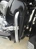 Mutazu Vivid Black Vented Lower Fairing for Harley Road King Glide Street CVO