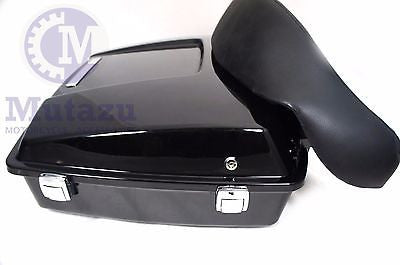 Vivid Black Razor for Harley Davidson HD Tour Pak Trunk Pack pan cake touring