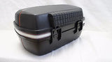 Mutazu Detachable Motorcycle 42 Liter Trunk Storage Case 982 with Brake Light