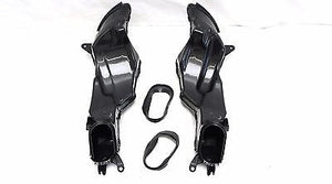 Mutazu ABS Ram Air Intake Tube Ducts Duct Suzuki GSXR 1000 GSXR1000 2009-2016