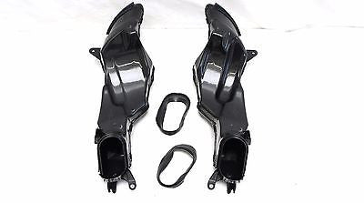 Mutazu ABS Ram Air Intake Tube Ducts Duct Suzuki GSXR 1000 GSXR1000 2009-2016