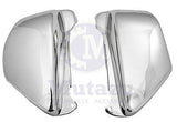 Mutazu Pair Chrome Side Covers fit Honda Magna VF750. Made with ABS