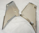 Mutazu Chrome Side Cover Covers fit Victory Cross Country Road. Made with ABS, Sold in pair