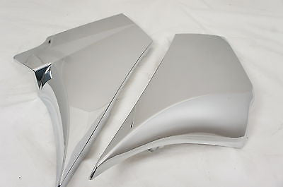Mutazu Chrome Side Cover Covers fit Victory Cross Country Road