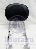 Mutazu chrome Sissy Bar Backrest for Honda Shadow VLX600  VT600 600 1988-1998