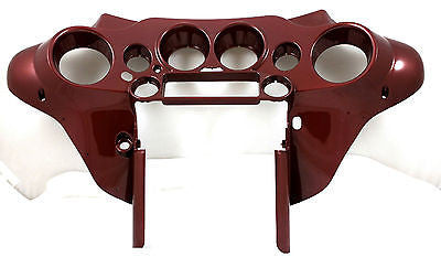 Mutazu Fire Red Front Inner Fairing for Harley Davidson HD Touring Models FLHT