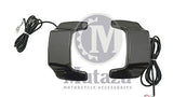 Black Pearl  Hard saddlebag lid LED Spoiler kit fit Harley Touring Saddle bags