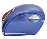 Universal MU Hard Saddlebags - Cobalt Blue