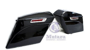 Complete 4.5" Extended Saddlebags for 2014 & Up Harley Touring