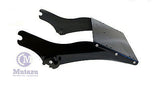 Black Detachable Two Up Rack Mount For H-D Touring 97-2008