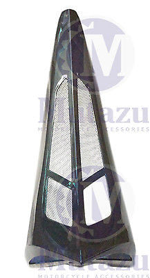 Mutazu Black Pearl Chin Spoiler Scoop For Harley Touring Models FLT FLH FLTR