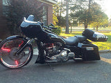 Vivid Black Chin Spoiler Scoop for Harley Touring