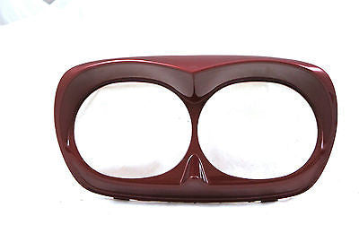 Fire Red Bad Boy Bezel for Harley Road Glide