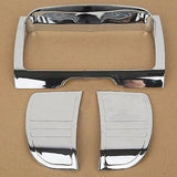 Chrome Tri Line Stereo Trim for 14+ H-D Touring