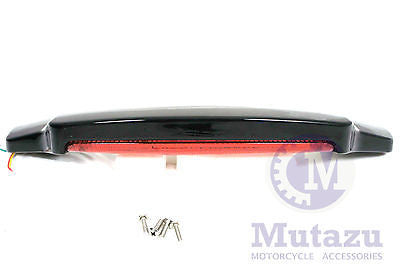 Vivid Black LED Light Spoiler fit King,Razor,Chopped Tour Pak for Harl ...