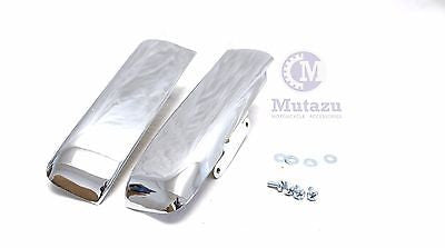 Mutazu Metal chrome Fender Filler Strips 4Harley Touring similar to 90200872DH