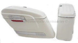 Universal HL Hard Saddlebags - White