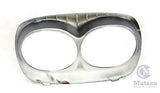 Matte Black Bad Boy Bezel for Harley Road Glide