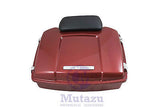 Mutazu Fire Red Razor Tour Pak Harley Davidson Touring w/ Premium latches hinges