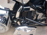 Chrome Softail Conversion Mounts for Harley Touring Saddlebags