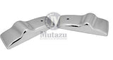 Mutazu Aftermarket Freightliner Truck mirror post Chrome Covers, Sold in pair
