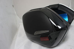 Mutazu Black Hard Pannier Saddlebag For 02-09 Honda VFR800 VRF 800 Interceptor