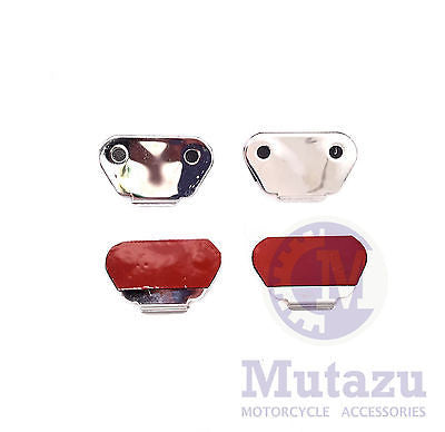 Mutazu Lid Wear Strike Plates for Harley Touring Hard Saddlebags FLH FLT 94-2013