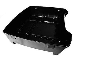 Vivid Black Chopped Base ONLY Harley HD Tour Pak Trunk Pack Touring