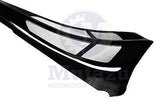 Vivid Black Chin Spoiler Scoop for Harley Touring