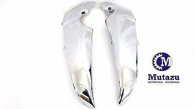 Mutazu Chrome Radiator Side Covers shrouds for Harley Davidson V Rod V ...