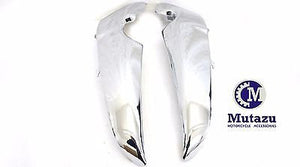 Mutazu Chrome Radiator Side Covers shrouds for Harley Davidson V Rod VROD VRSC