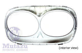 Black Pearl Bad Boy Bezel for Harley Road Glide