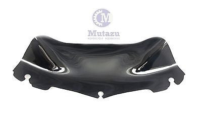 Mutazu Dark Tinted Aero Flared Windshield For Harley Electra/Street Glide 2014