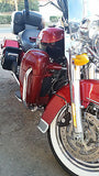 Mutazu Fire Red Lower Vented Fairings fits Harley Road King Street Glide