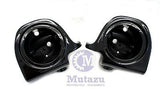 Vivid Black Lower Vented Fairing 6.5" Speaker Pods