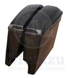 Mutazu Stretched 4.5" Extended Bags for Harley Touring Saddlebags for 2014 & 15