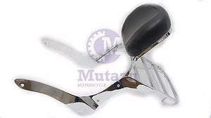 Mutazu Sissy Bar Backrest w/ Luggage Rack fits Kawasaki Vulcan VN900 900 VN