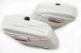 Universal HL Hard Saddlebags - White