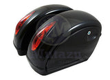 Universal MU Hard Saddlebags - Black Out