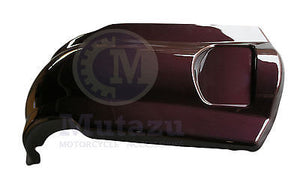 Black Cherry Extended Stretched Fender Overlay for Harley Touring
