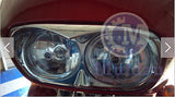 Chrome Bad Boy Bezel for Harley Road Glide