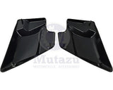 Mutazu Black Side Covers for Harley Touring Road King Street Electra Glide 09-16