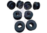 8 Piece Replacement Rubber Grommets for Universal Hard Saddlebags